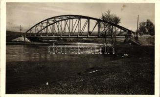 Élesd, Körös, híd / river, bridge