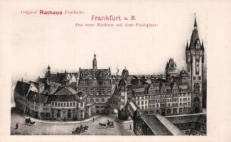 Frankfurt - 7 old unwritten postcards