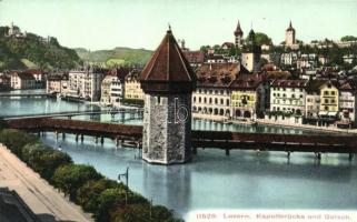 5 db RÉGI svájci városképes lap / 5 old Swiss postcards