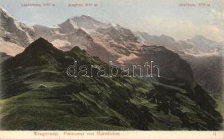 5 db RÉGI svájci városképes lap / 5 old Swiss postcards