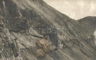 10 db RÉGI katonai témájú motívum lap / 10 old motive cards, soldiers, photo