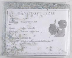 MNB bankjegytégla érvénytelenített, bezúzott bankjegyekből