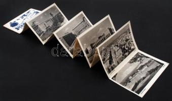 cca 1960 Sztálinváros 10 képet tartalmazó leporello