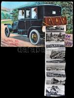 Crimea, automobile, leporellocard