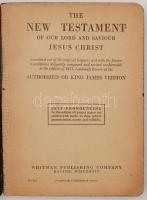 The New Testament of Our Lord and Saviour Jesus Christ ... authorized of King James Version. Racine,...