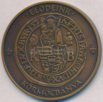 2009. "Magyar Pénzverő Zrt. Látogatói Érem / Elődeink Körmöcbánya" Br emlékérem (42,5mm) T...