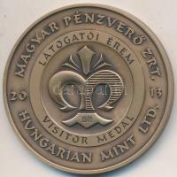 2013. "Magyar Pénzverő Zrt. Látogatói Érem / Elődeink Nagyszeben" Br emlékérem (42,5mm) T:...