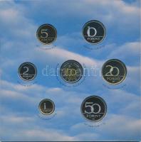 2006. 1Ft-100Ft "1956-os Forradalom" 7klf db dísztokos szettben T:PP