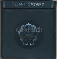 1980. "XXII. Nyári Olimpiai Játékok Moszkva 1980" Ag bélyeg érem ÁPV tokban (3.4g/0.835/27...