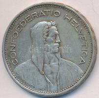 Svájc 1937B 5Fr Ag "Helvetia" T:2-
Switzerland 1937B 5 Francs Ag "Helvetia" C:VF
