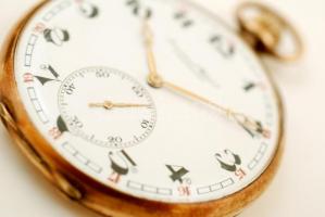 IWC Schaffausen arany (Au) 14 K zsebóra, másodpercmutatós, tisztításra szorul, jó állapotban, jelzet...