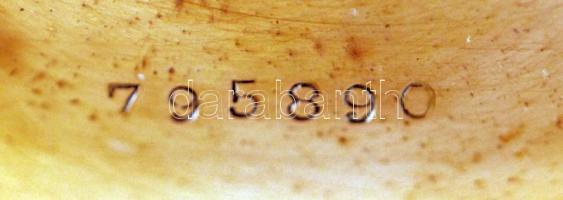 IWC Schaffausen arany (Au) 14 K zsebóra, másodpercmutatós, tisztításra szorul, jó állapotban, jelzet...