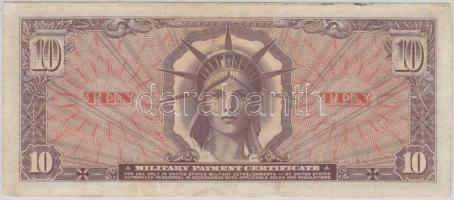 Amerikai Egyesült Államok/Katonai kiadás 1965. 10$ T:restaurált
USA/Military Payment Certificate 196...