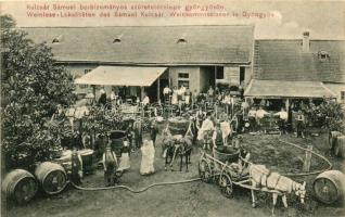 Gyöngyös, Kulcsár Sámuel borbizományos szüretelőtelepe (Rb)