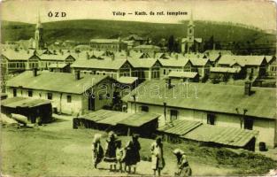 Ózd, Telep, Katolikus és református templom (EK)