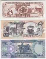 Guyana 1992. 10$ + 1996. 20$ 2008. 100$ T:I,I-
Guyana 1992. 10 Dollars + 1996. 20 Dollars + 2008. 10...