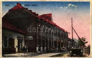 Ózd, Király szálló, sör és borcsarnok, Garázs, dohány áruda, automobile (Rb)