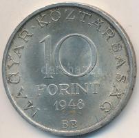 1948. 10Ft Ag "Széchenyi" T:2 Adamo EM2