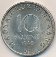 1948. 10Ft Ag "Széchenyi" T:2 Adamo EM2