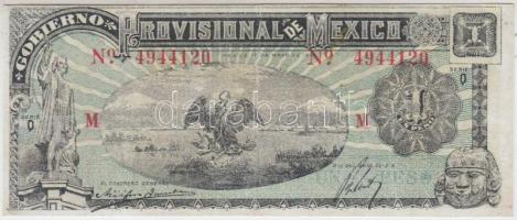 Mexikó/Gobiernói Ideiglenes Kormány 1916. 1P T:restaurált Mexico/Gobierno Provisional de México 1916. 1 Peso C:restored