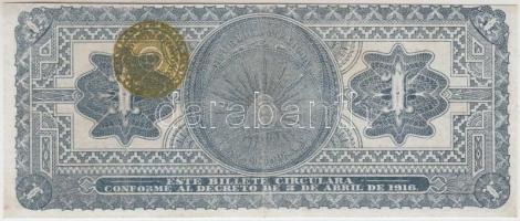 Mexikó/Gobiernói Ideiglenes Kormány 1916. 1P T:restaurált
Mexico/Gobierno Provisional de México 1916...