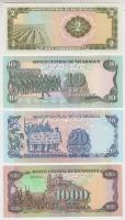 Nicaragua 1972. 2C + 1985. 10C + 20C + 1000C T:I,I- hajtatlanok
Nicaragua 1972. 2 Cordobas + 1985. 1...