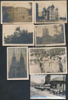 cca 1910-70 Korabeli fotók: Európai városok, korabeli családi ill., életképek, néhány retró fényképp...