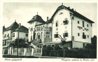 Hévíz-gyógyfürdő, Hungária szálloda, Holler villa