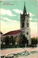 Petrozsény, Római katolikus templom, Muntyan Tivadar kiadása / Roman catholic church (EK)