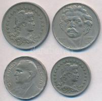 Brazília 1923. 200R Cu-Ni + 1935. 100R Cu-Ni + 1936. 300R Cu-Ni + 1940. 400R Cu-Ni T:2,2-
Brazil 192...