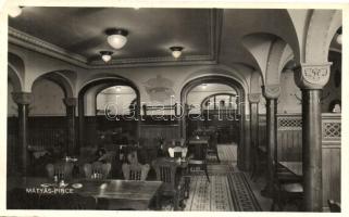 Budapest V. Mátyás Pince Étterem, belső (EK)