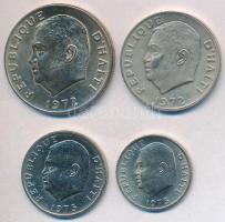 Haiti 1972-1975. 5c-50c (4xklf) T:2
Haiti 1972-1975. 5 Centimes - 50 Centimes (4xdiff) C:XF