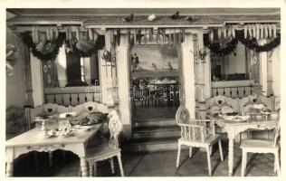 Szeged, Hungária szálló, Halász csárda, belső