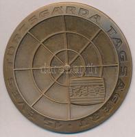 ~1970-1980. "MTV 15 éves Törzsgárda Tagságért" Br emlékérem (70mm) T:1-