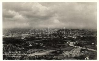 Budapest, Guggerhegyi kioszkból