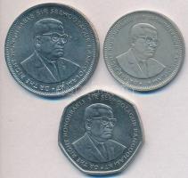 Mauritius 1987. 1R Cu-Ni + 1992. 5R Cu-Ni + 1997. 10R Cu-Ni T:2
Mauritius 1987. 1 Rupee Cu-Ni + 1992...