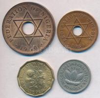 Nigéria 1959. 1/2p-6p (4xklf) T:2,2-
Nigeria 1959. 1/2 Penny - 6 Pence C:XF,VF