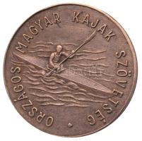 1947. "Országos Magyar Kajak Szövetség / C-2 1000 Bajnokság" 1947. III." Br díjérem (40mm) T:2 ph.