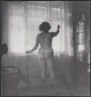 Csodás reggel egy csodálatos éjszaka után, finoman erotikus fénykép, 19,5x18 cm / Erotic photo, 19,5x18 cm