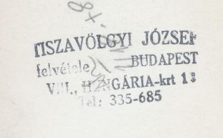 cca 1965 Tiszavölgyi József: Baleseti helyszín, 2 db pecséttel jelzett fotó, 6x9 cm