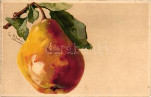 Pear, Meissner & Buch Künstlerpostkarten Serie 1221. litho s: C. Klein (Rb)