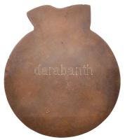 1980. "1945-1980" Br plakett (114x98mm) T:2