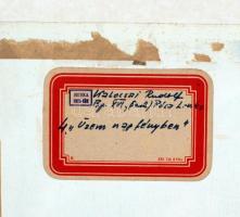 cca 1960 Kalocsai Rudolf: Üzem napfényben, a szerző által feliratozott vintage fotóművészeti alkotás...