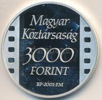 2001. 3000Ft Ag "100 éves az első magyar film - A tánc" T:PP ujjlenyomat
