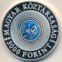 2000. 3000Ft Ag "Gábor Dénes" T:PP kis ujjlenyomat