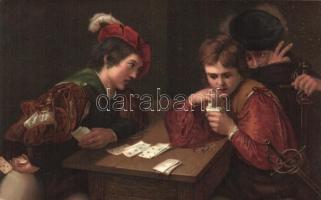 24 db RÉGI művész, hölgy, vallás és erotika témájú motívum lap, benne több litho, pinx. Rubens,Holbe...