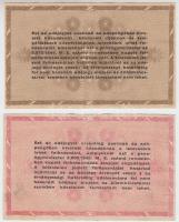 1946. 10.000AP folyószám 6 jegyű + 1.000.000AP fordított címerrel T:II-,III