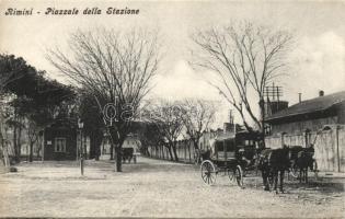 Rimini, station square