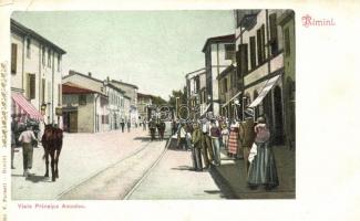 Rimini, Viale Principe Amedeo (small tear)