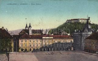 Ljubljana, Laibach; Hotel Elefant (EK)